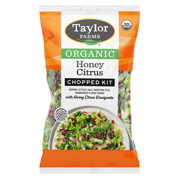 Packaged Vegetables & Fruits Taylor Farms Organic Honey Citrus Chopped Kit hero