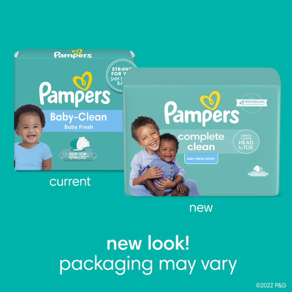 Pampers diaper shops wipes