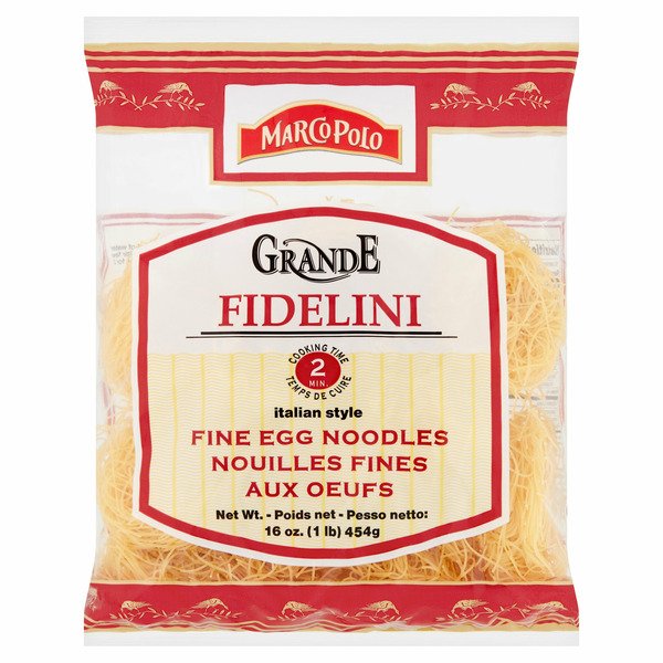 Marco Polo Grande Fidelini Fine Egg Noodles hero