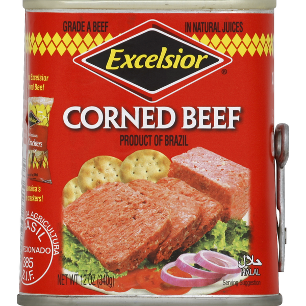 Canned Meat & Seafood Excelsior Corned Beef hero