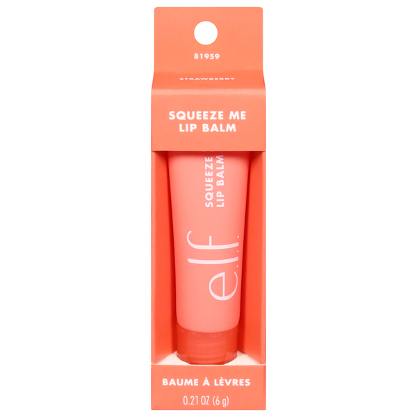 Beauty e.l.f. Lip Balm, Squeeze Me, Strawberry hero