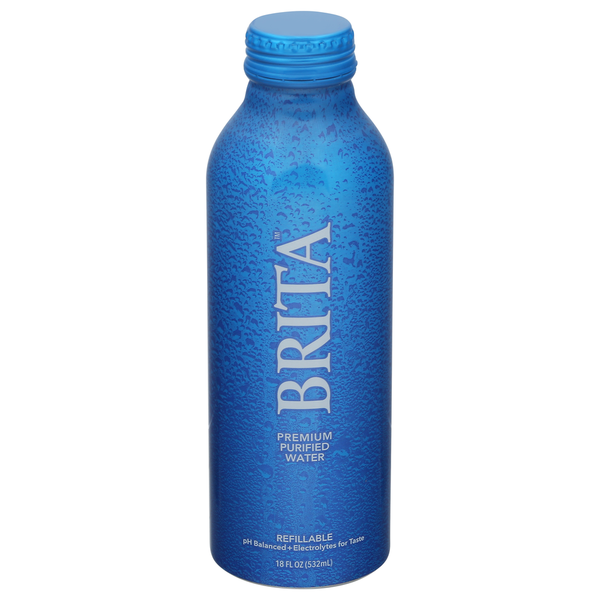 Water, Seltzer & Sparkling Water Brita Water, Purified, Premium hero