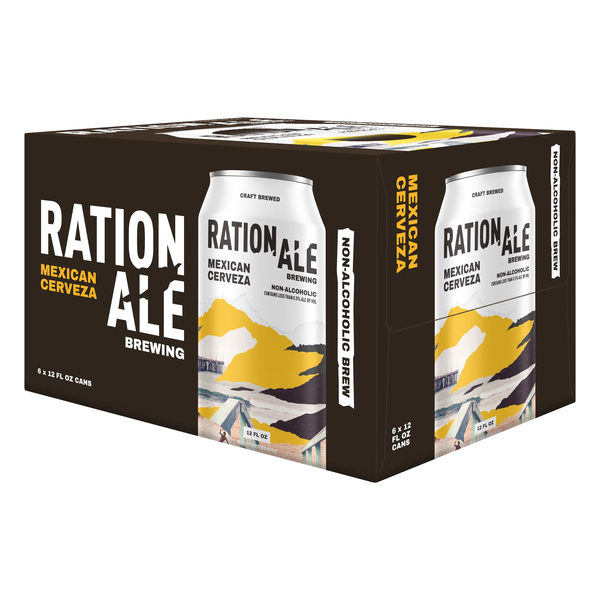 Beers & Coolers RationAle Brewing Non-Alcoholic, Mexican Cerveza, less than .5% ABV hero