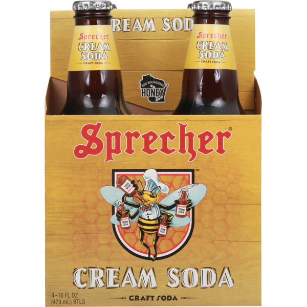 Soft Drinks Sprecher Craft Soda, Cream Soda hero