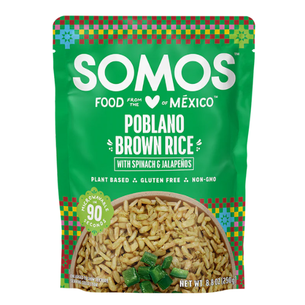 Latino Foods Somos Poblano Brown Rice hero