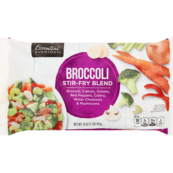 Frozen Produce Essential Everyday Broccoli, Stir-Fry Blend hero