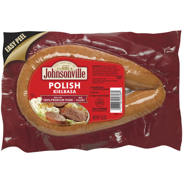 Hot Dogs & Sausage Johnsonville Polish Kielbasa Smoked Sausage hero