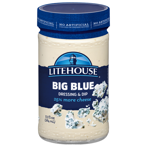 Salad Dressing & Toppings Litehouse Dressing & Dip, Big Blue hero