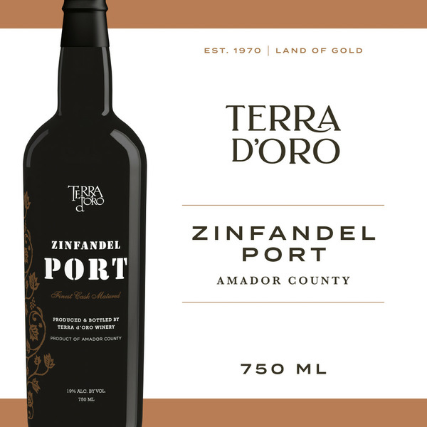 Red Wine Terra d’Oro Zinfandel Port Wine hero