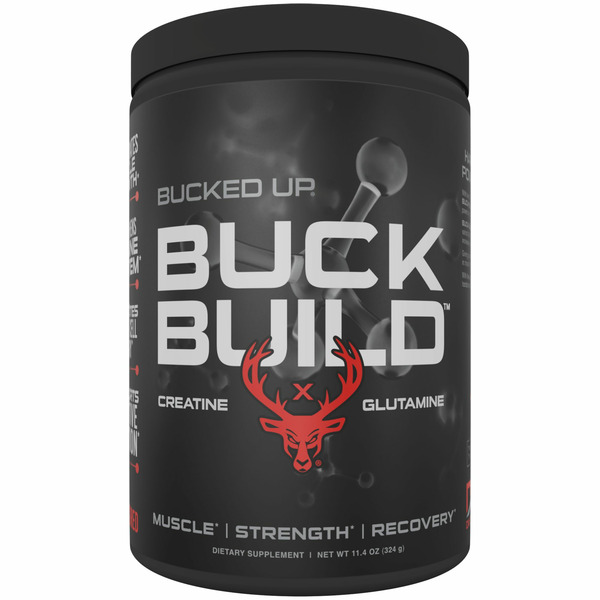 Bucked Up Unflavored Buck Build Creatine & Glutamine Powder hero