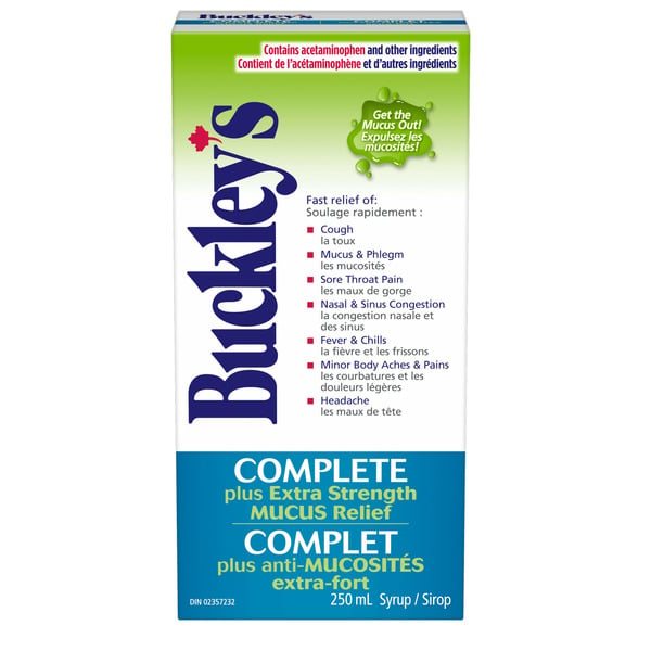 Cold, Flu & Allergy Buckley's Liquids Complete Mucus hero