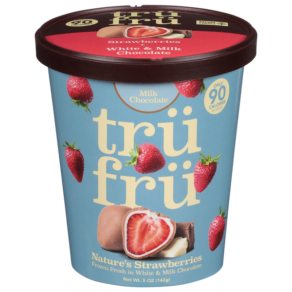 Frozen Dessert Tru Fru Nature's Strawberries, Milk Chocolate hero