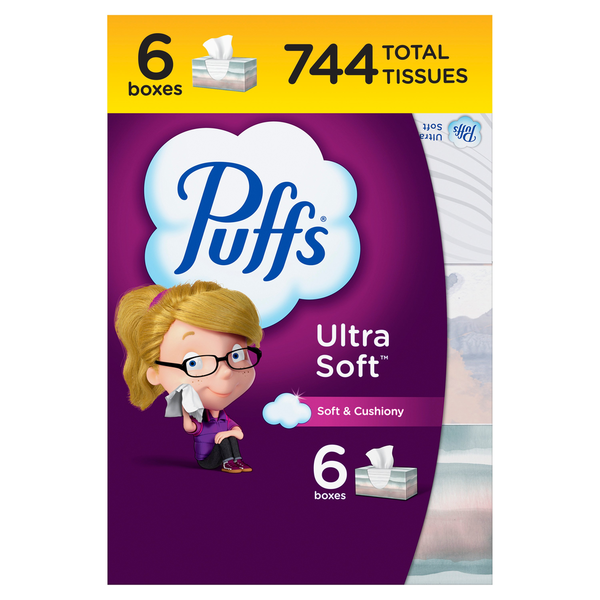 Paper Goods Puffs Ultra Soft Facial Tissues hero