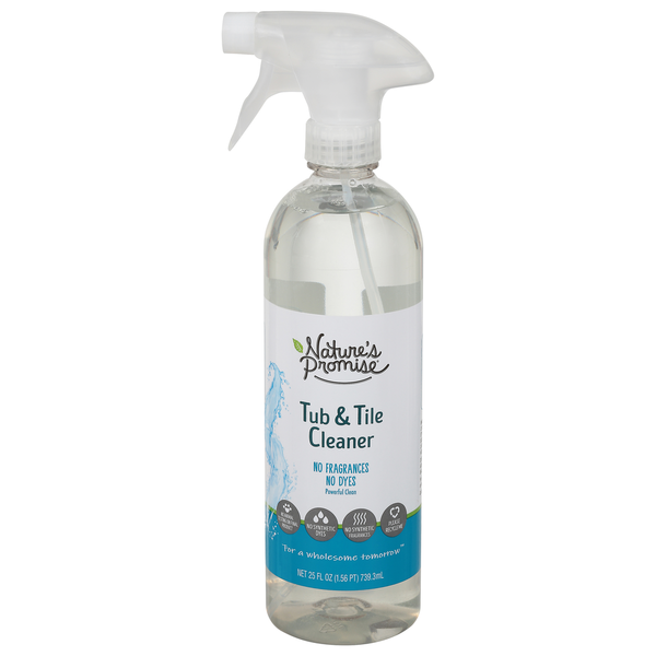 Cleaning Products Nature's Promise Tub & Tile Cleaner, Powerful, Free & Clear hero