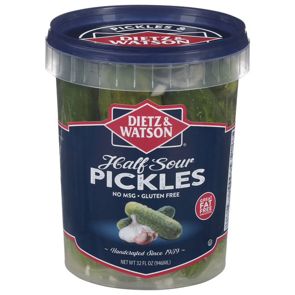 Pickled Goods & Olives Dietz & Watson Pickles, Half Sour hero