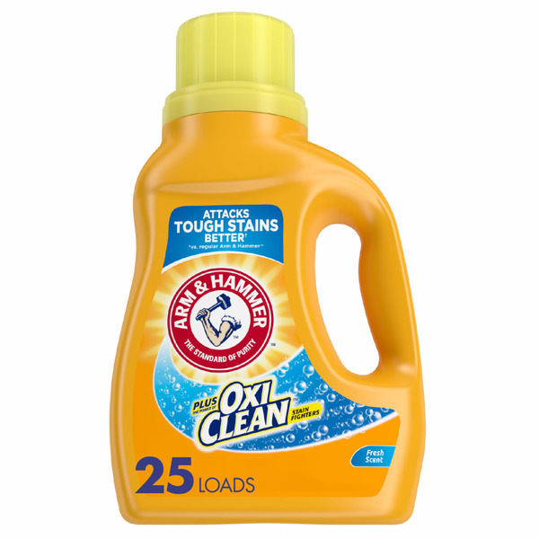 Laundry Arm & Hammer Plus Oxiclean Fresh Scent hero