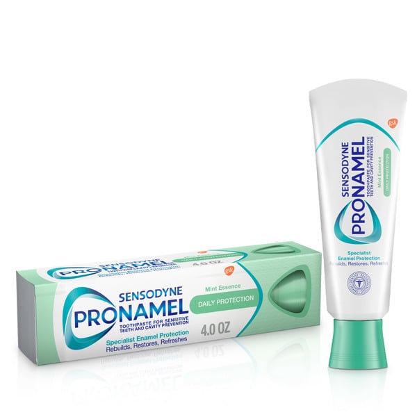 Oral Hygiene Sensodyne Pronamel Sensitive Teeth and Cavity Protection Toothpaste hero