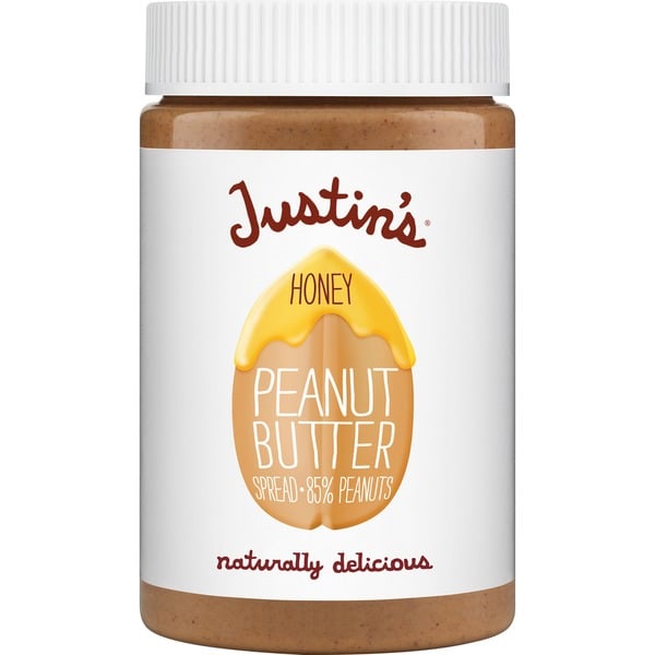 Spreads Justin's Butter, Honey, Peanut hero