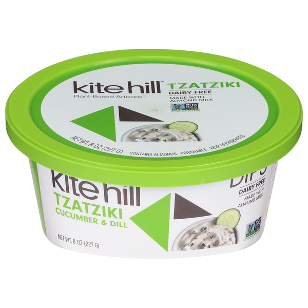 Fresh Dips & Tapenades Kite Hill Dips, Dairy Free, Tzatziki hero