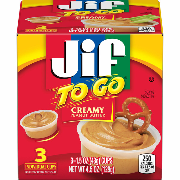 Pantry Jif Peanut Butter Spreads hero