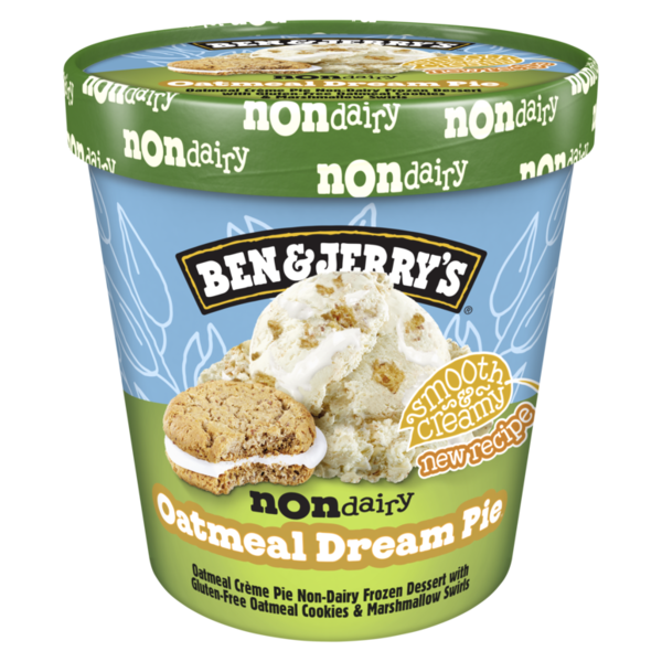 Ice Cream & Ice Ben & Jerry's Non-Dairy Oatmeal Dream Pie™ Frozen Dessert hero