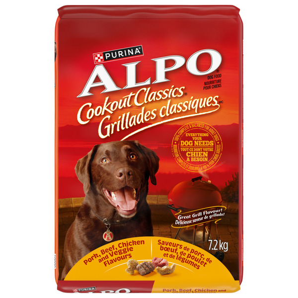 Dog Food & Care Purina ALPO Cookout Classics Pork, Beef, Chicken & Veggie Flavours hero