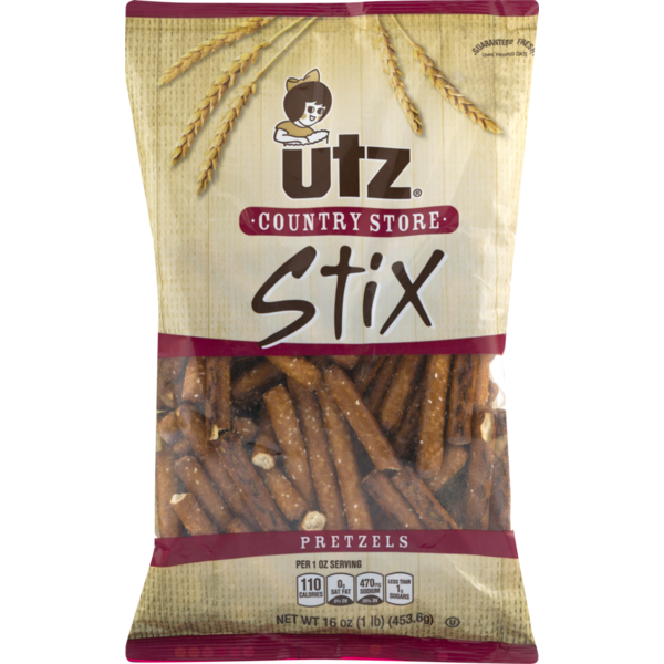 Chips & Pretzels Utz Country Store Stix Pretzels hero