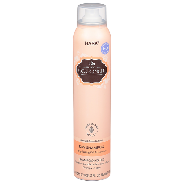 Hair Care HASK Dry Shampoo, Monoi Coconut hero