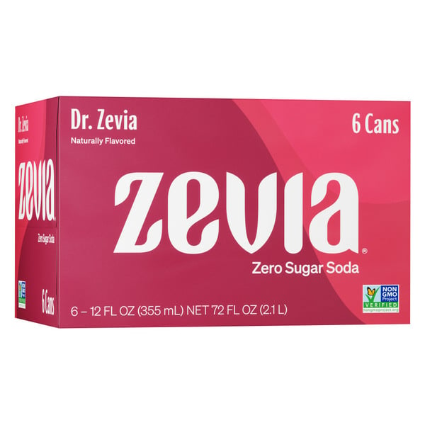 Soft Drinks Zevia Zero Sugar Dr. Soda hero