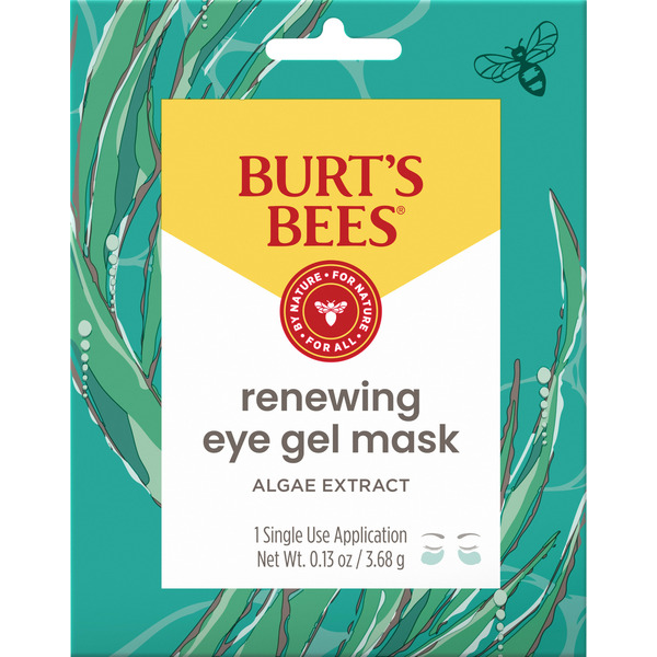 Facial Care Burt's Bees Renewing Eye Gel Mask With Algae Extract, 99% Natural Origin hero