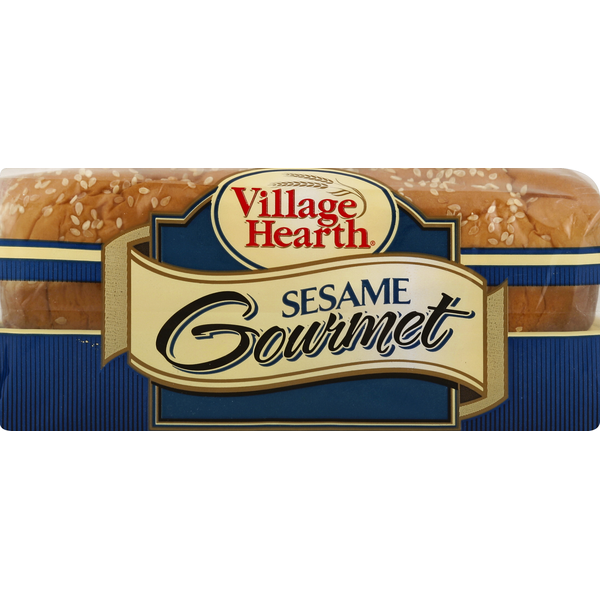 Buns & Rolls Village Hearth Buns, Gourmet, Toasted Sesame Seeds hero