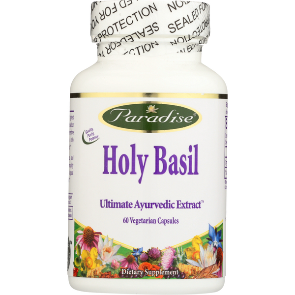 Miscellaneous Supplements Paradise Herbs Holy Basil, Organic hero