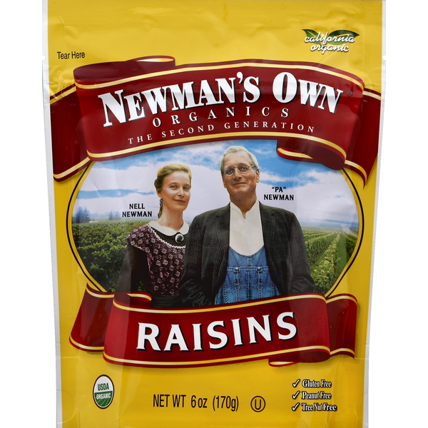 Nuts, Seeds & Dried Fruit Newman's Own Raisins hero