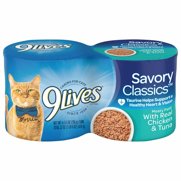 Cat Food & Care 9Lives Wet Cat Food hero