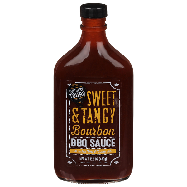 Condiments Culinary Tours BBQ Sauce, Sweet & Tangy Bourbon hero