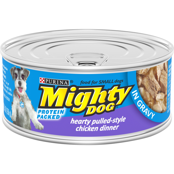 Dog Food & Care Purina Small Breed Gravy Wet Dog Food, Hearty Pulled-Style Chicken Dinner hero