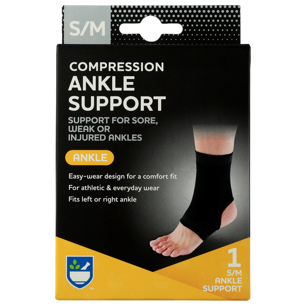 Rite Aid Compression Ankle Support - S/M hero