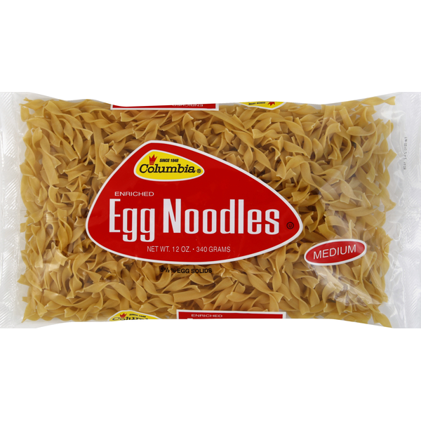 Dry Pasta Columbia Egg Noodles, Enriched, Medium hero