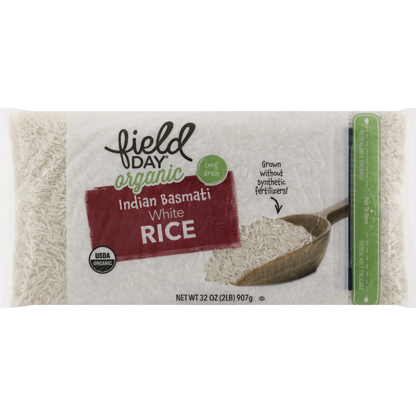 Grains, Rice & Dried Goods FIELD DAY White Rice, Organic, Indian Basmati hero