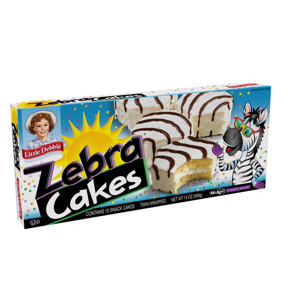 Cookies & Cakes Little Debbie Zebra Cakes hero