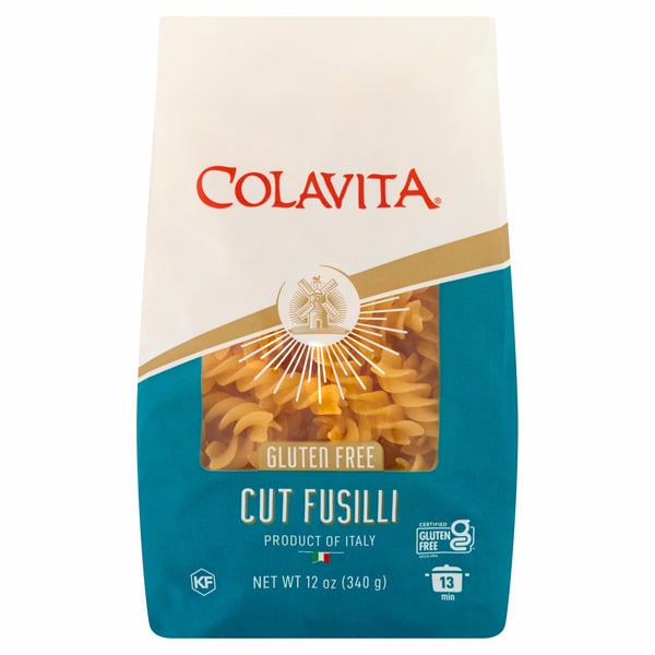 Fresh Pasta Colavita Gluten Free Cut Fusilli Pasta hero