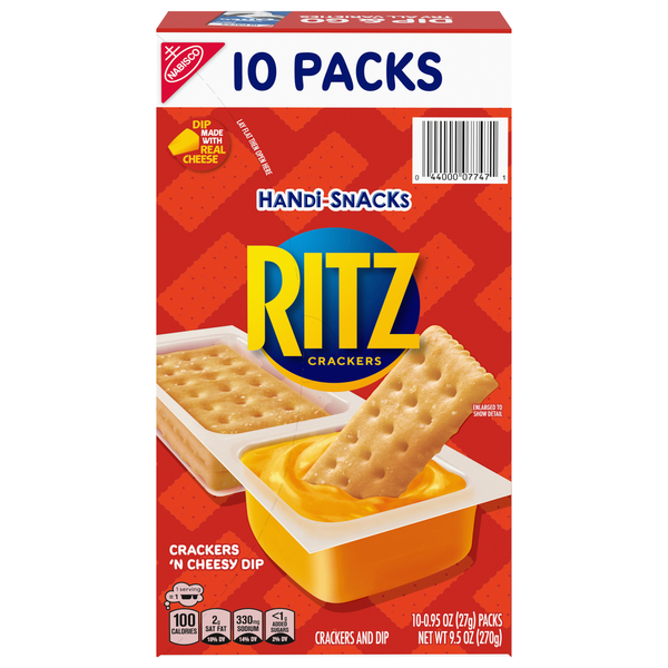 Ritz Crackers 'N Cheesy Dip hero