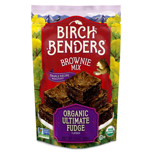 Birch Benders Organic Ultimate Fudge Brownie Mix hero