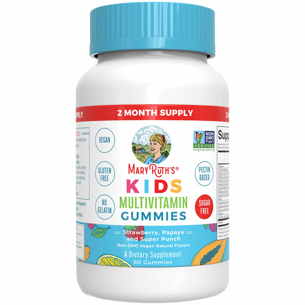 Maryruth's Sugar Free Kids Multivitamin Gummies hero