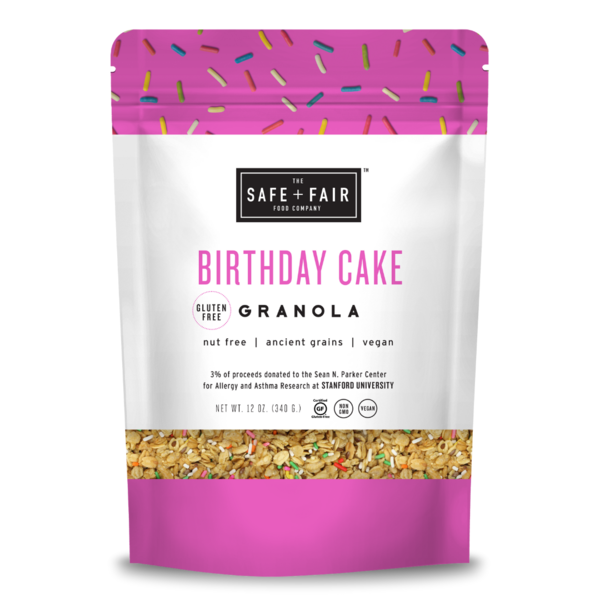 Cereal The Safe + Fair Food Company Birthday Cake Granola hero