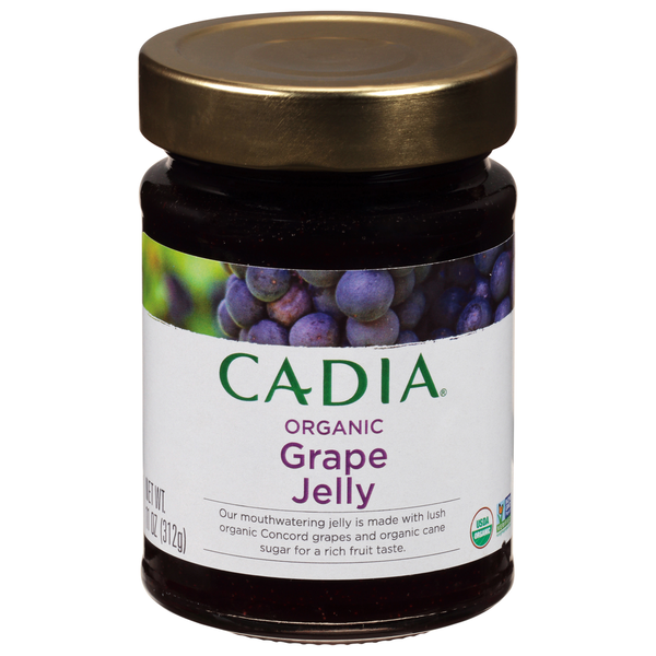 Spreads CADIA Jelly, Organic, Grape hero