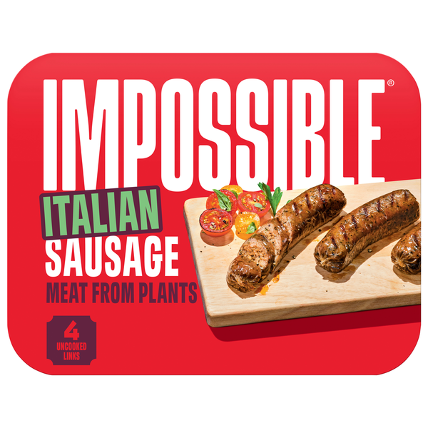 Tofu & Meat Alternatives Impossible Sausage Made From Plants, Italian, 4 Links hero