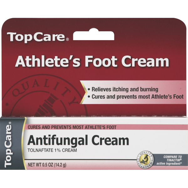 First Aid TopCare Athlete's Foot Cream, Antifungal hero