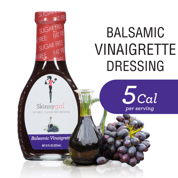 Salad Dressing & Toppings Skinnygirl Sugar Free Balsamic Vinaigrette Salad Dressing hero