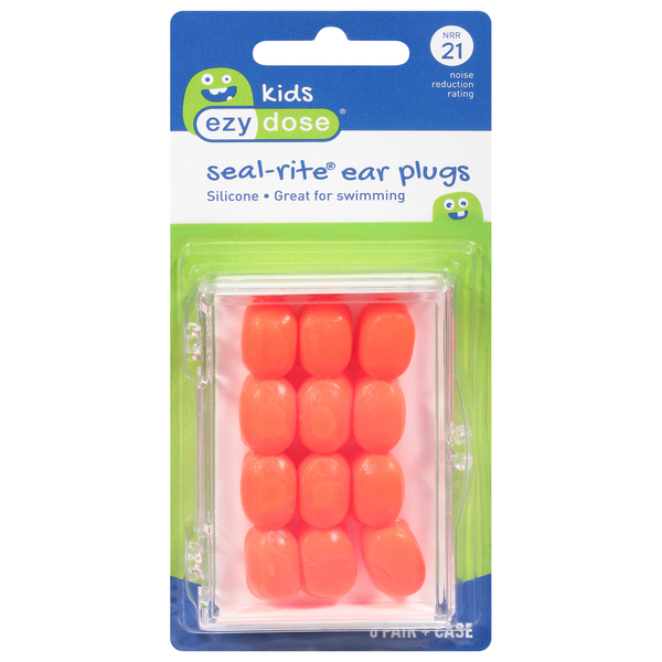 Eye & Ear Care Ezy Dose Ear Plugs, Seal-Rite, Silicone hero